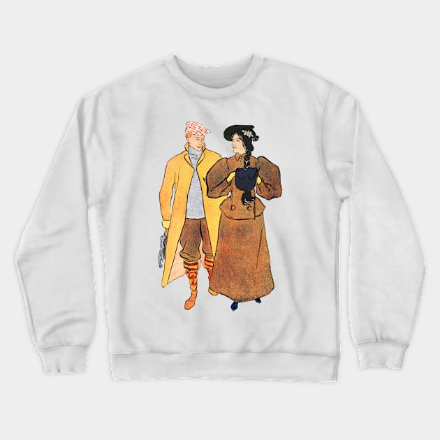 Edwardian Couple #2 Crewneck Sweatshirt by tracey